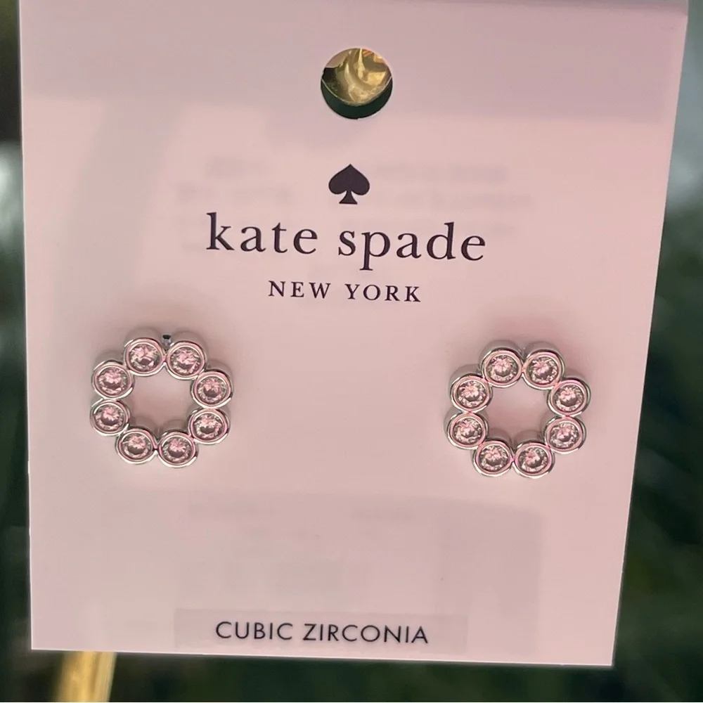 Kate Spade Full Circle Cubic Zirconia Earrings